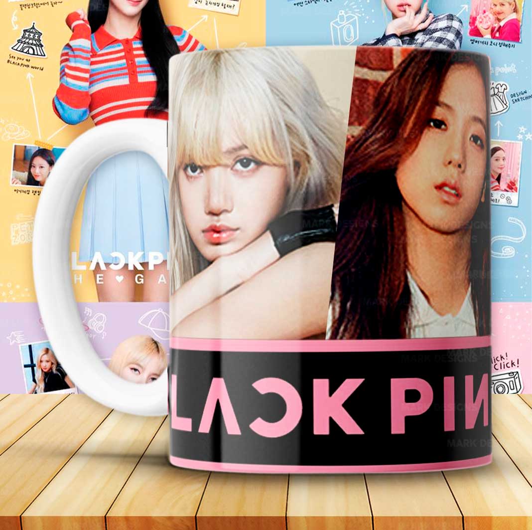 12 Plantillas para Tazas BLACKPINK