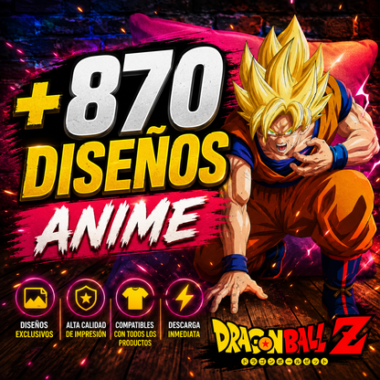 MEGAPACK ANIME Y PERSONAJES
