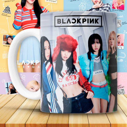 12 Plantillas para Tazas BLACKPINK