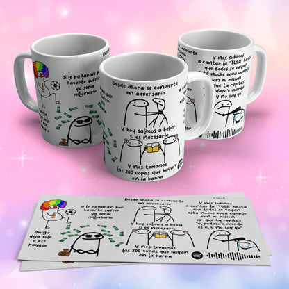 Pack 30  de Canciones Populares con Dibujos Flork para Tazas 11 oz