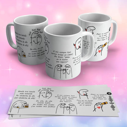 Pack 30  de Canciones Populares con Dibujos Flork para Tazas 11 oz