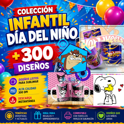 MEGA PACK INFANTIL - DÍA DEL NIÑO