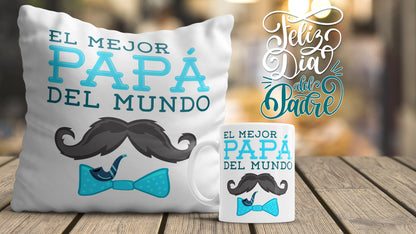 Plantillas Día del Padre | Pack Tazas y Cojines +100 PNG y PSD