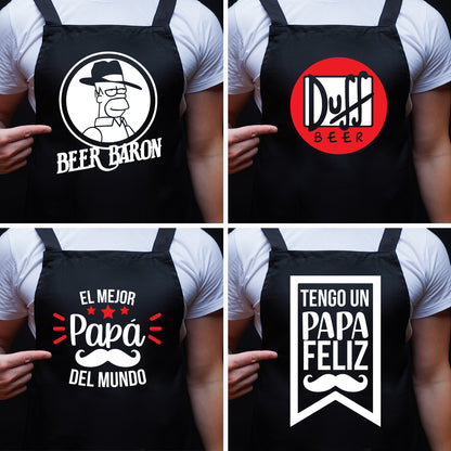 112 diseños día del padre - Pack Cheleros y Parrilleros
