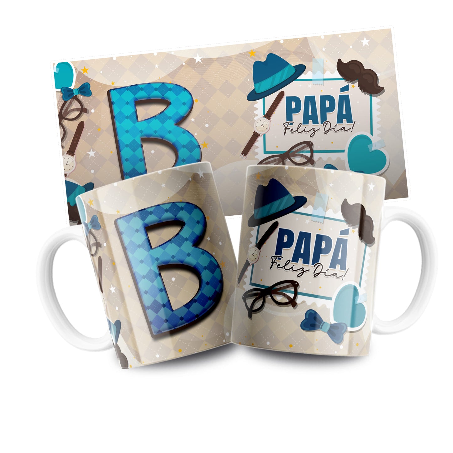91 Plantillas Editables con Foto Día del Padre | PSD y PNG