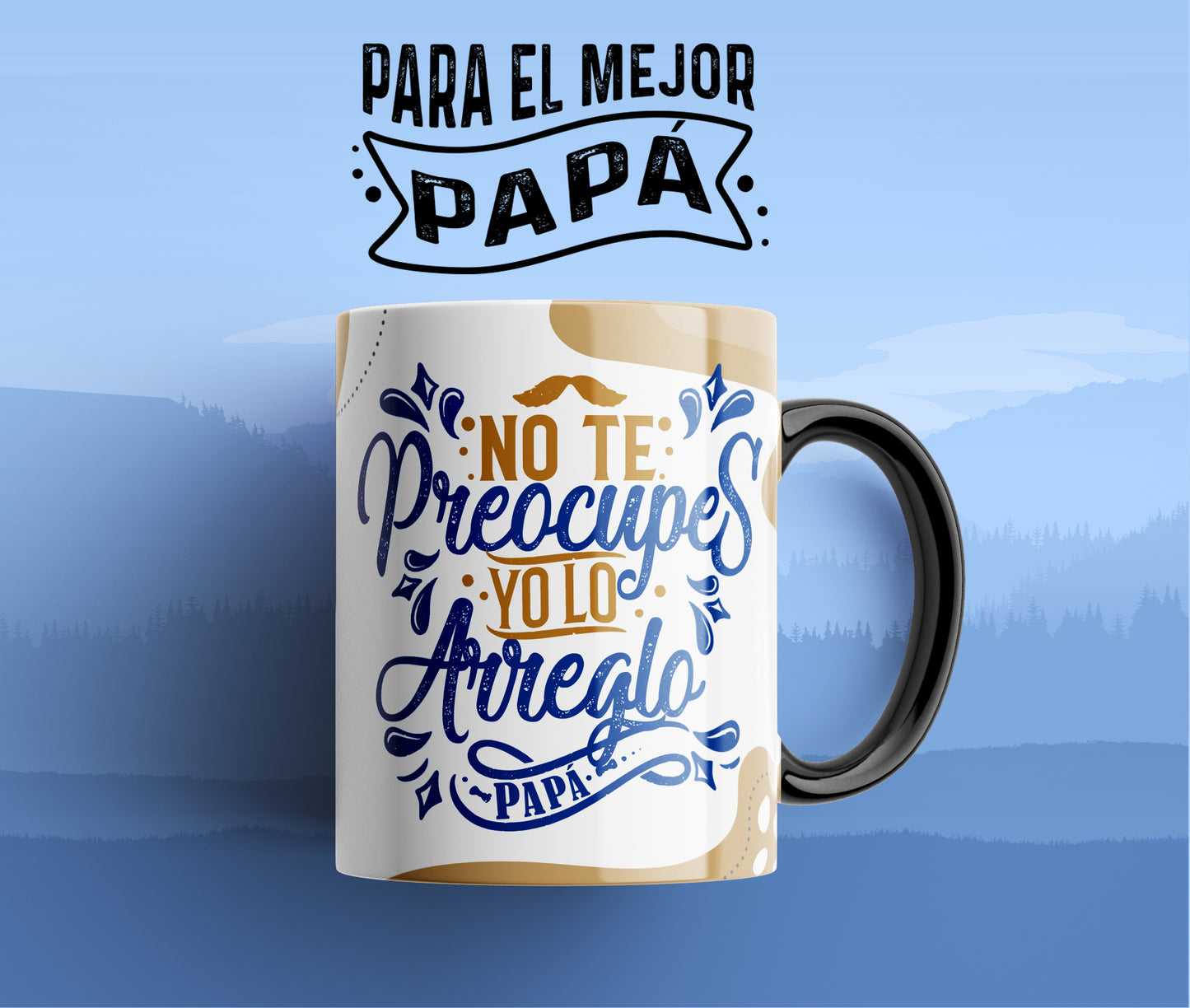 91 Plantillas Editables con Foto Día del Padre | PSD y PNG