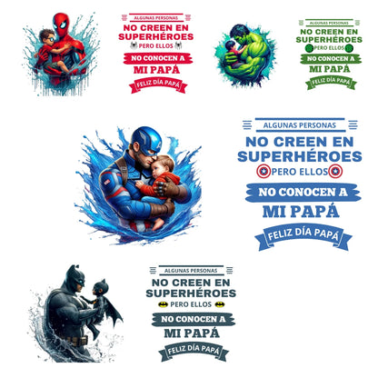 Plantillas Día del Padre | Pack Tazas y Cojines +100 PNG y PSD