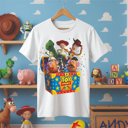Pack 80 Diseños Toy Story 5 para Poleras