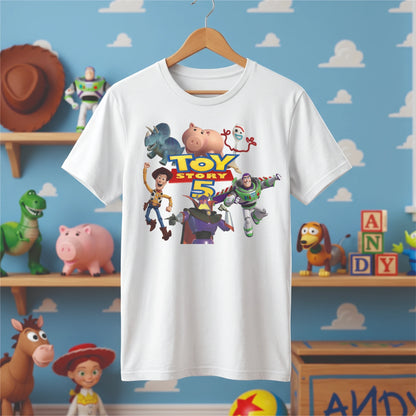 Pack 80 Diseños Toy Story 5 para Poleras