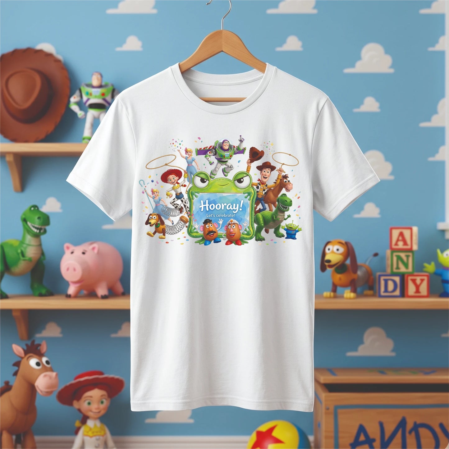 Pack 80 Diseños Toy Story 5 para Poleras