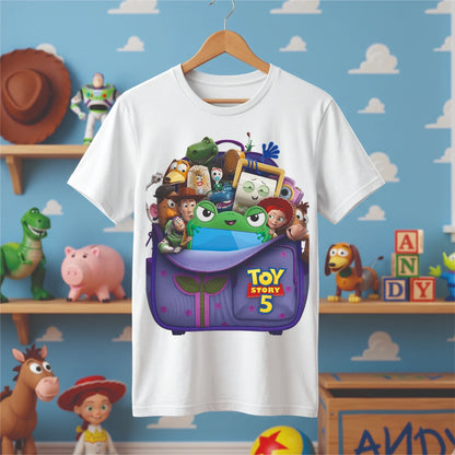 Pack 80 Diseños Toy Story 5 para Poleras